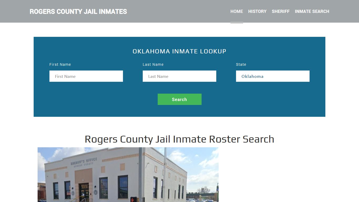 Rogers County Jail Inmate Roster Lookup, Claremore, OK